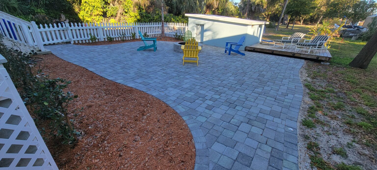 Outdoor Living project by Paver Pro in Brevard County, FL
