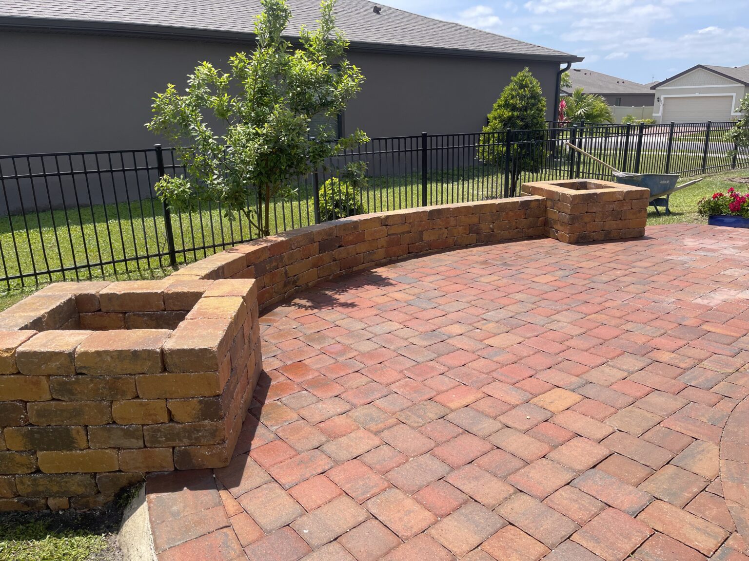 Retaining Walls project by Paver Pro in Brevard County, FL