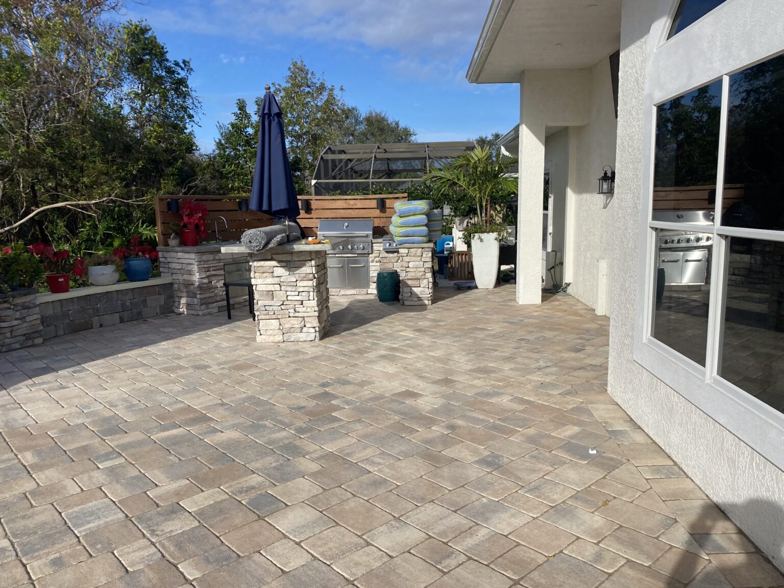 Outdoor Kitchens project by Paver Pro in Brevard County, FL